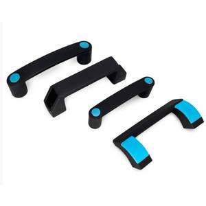 90mm Black Reinforced Aluminum Extrusion Profile Handle