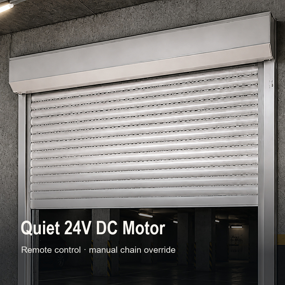 Aluminum Alloy Roller Shutter Door Electric Security Design For Warehouse Villa Shop Hotel Custom Size Wholesale