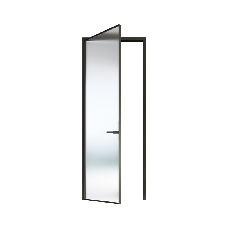 Style High Traffic Half Metal CE &amp; FDA Certified Narrow Sliding Swing Kitchen Door