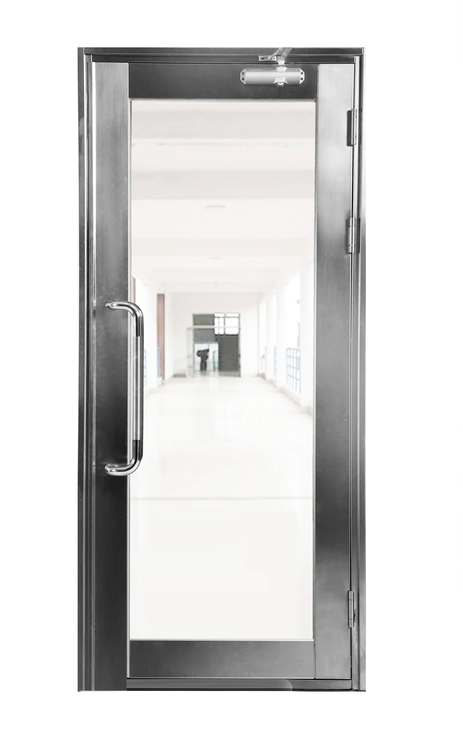 Modern Double Swing Aluminum Casement Door Feature 5