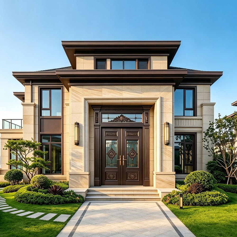 High-Security, Corrosion-Resistant Cast Aluminum Door Project in Malibu