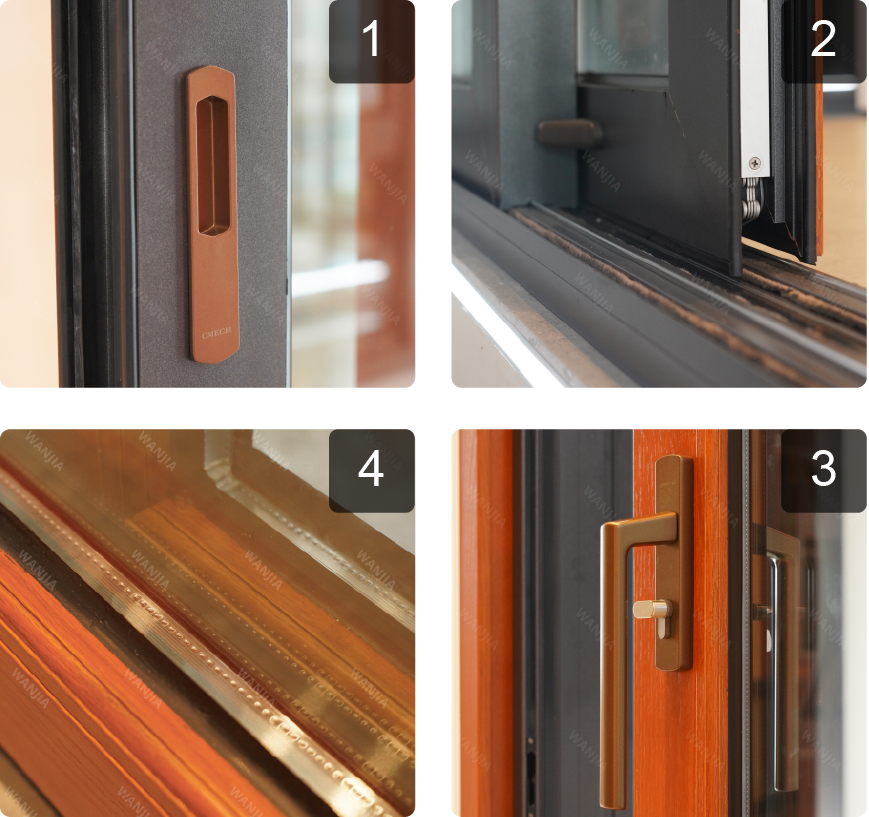 Product Hardware and Glass Details