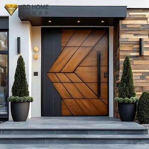 Heavy Duty Double Leaf Aluminum Villa Pivot Door