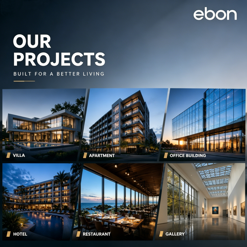 EBON Commercial Wholesale Vertical Bi-Folding Fold up Double Glass Aluminum Folding Windows