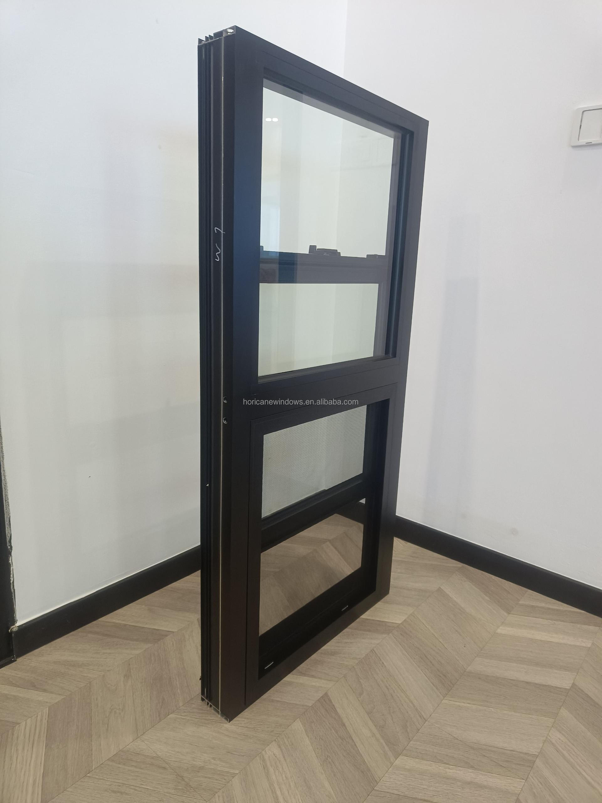 Florida Approved Miami Dade Hurricane Impact Glass Aluminium Sliding windows Screen Window