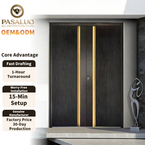 Secure Composite Aluminium Villa Residential Security Front Door