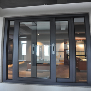 Hurricane Impact Double Glass Aluminum Sliding Windows