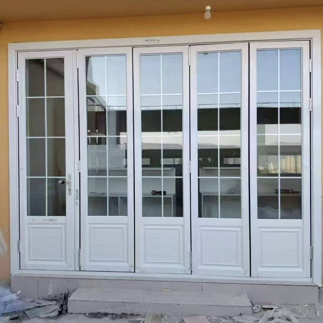 CE Certified Air Water Tight Exterior Assembly for Chain Hotel Balcony and Tourist Lounge Space Folding Door