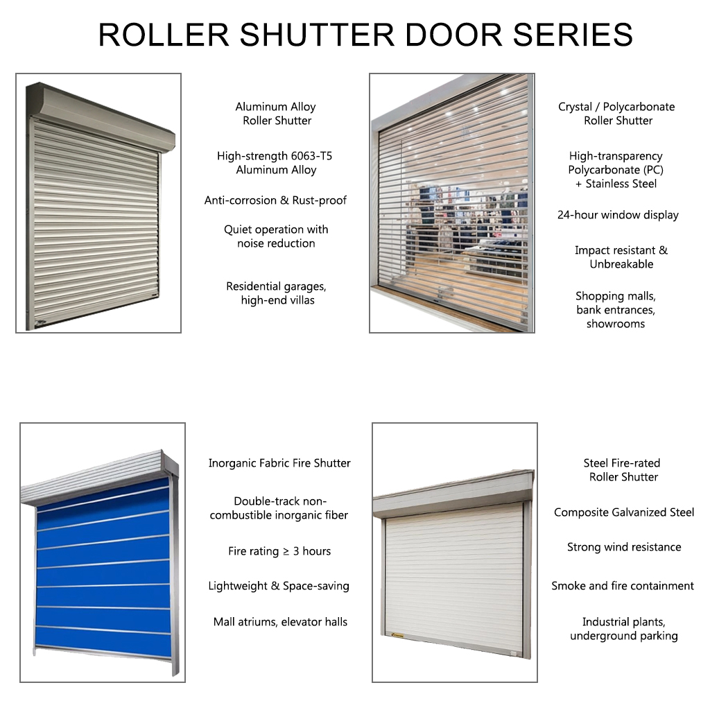 Roller Shutter Door Features and Design