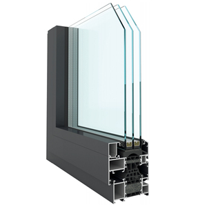 Modern Aluminium Window Design Energy Efficient Noise Reduction Casement Windows