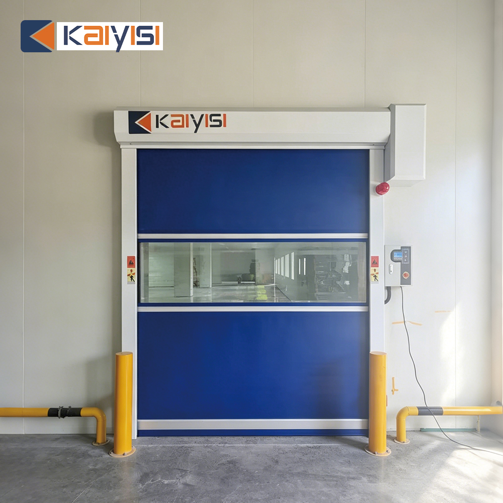 High Speed Door Industrial Exterior Quick Rolling Door Sales Size and Color Customizable PVC Modern