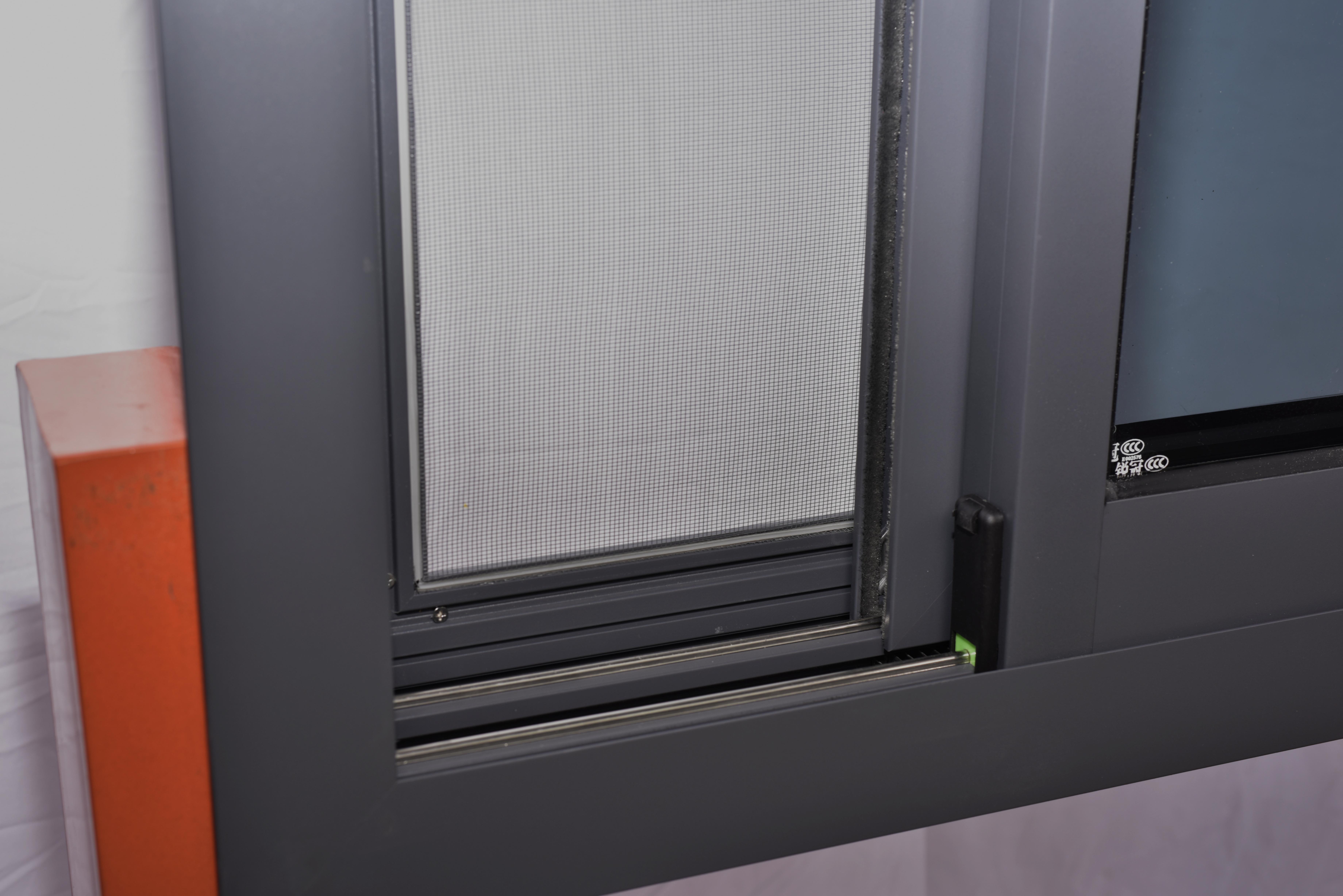 RG100 Sliding Window Factory Direct Three Track Aluminum Horizontal Opening Modern Aluminum Alloy Sliding Window