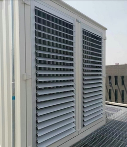 Automatic Exterior Aluminum Window Louver Shutters