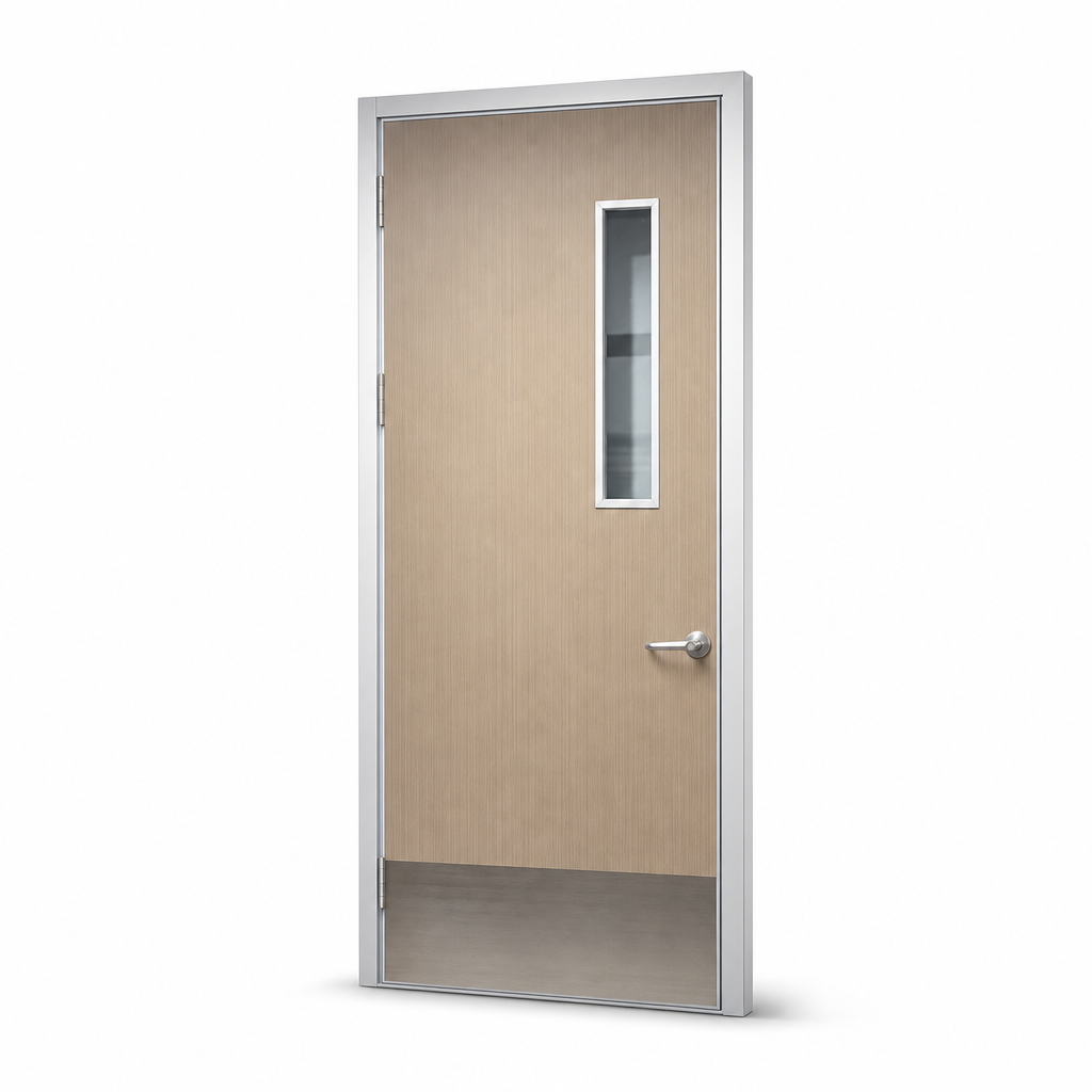 Customized OEM ODM All Aluminum Fireproof Door Modern Interior Exterior Metal Swing Door for Villa Hotel Project