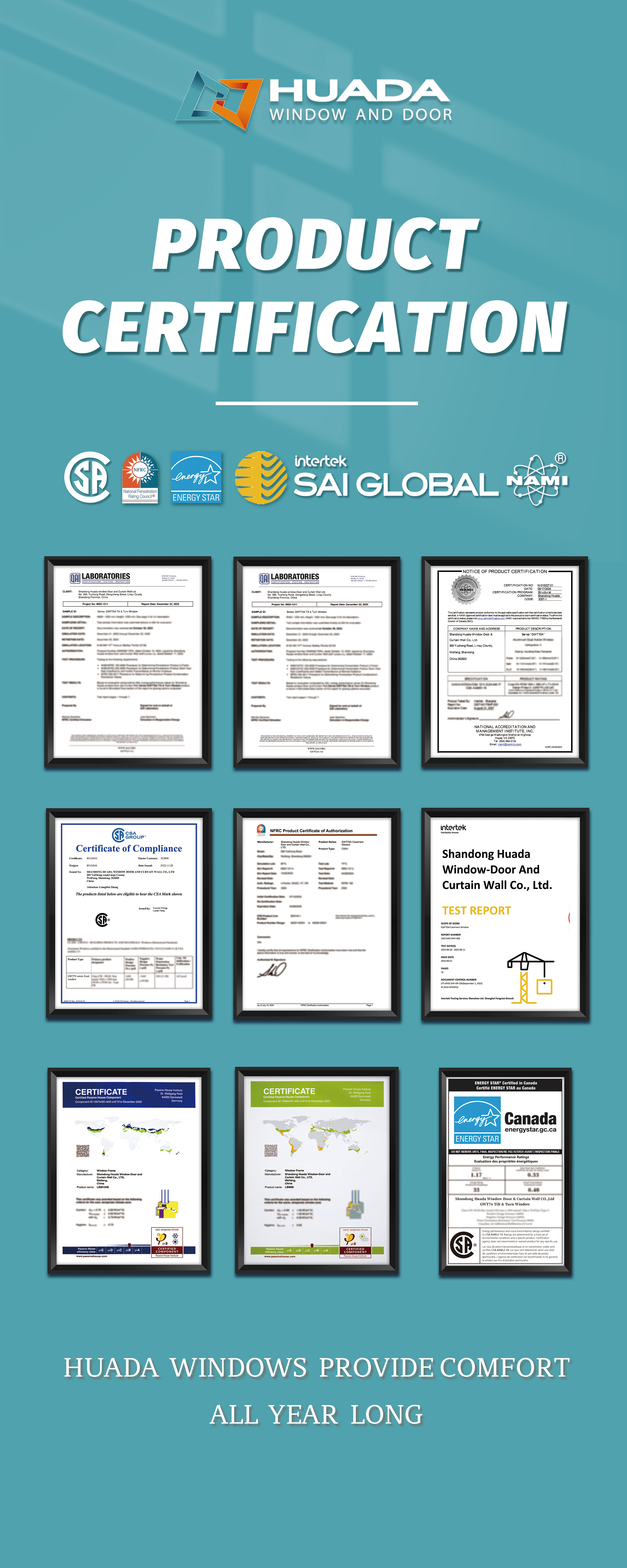 Product Certifications