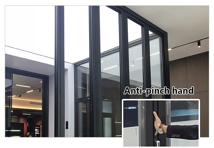 Anti-pinch Hand Design Feature