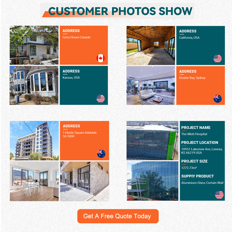 APRO Customized Waterproof Exterior Aluminum Accordion Doors Glass Bifold Doors Patio Bi Folding Door