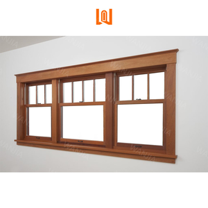 WANJIA Soundproof Double Glazed Aluminum Clad Windows