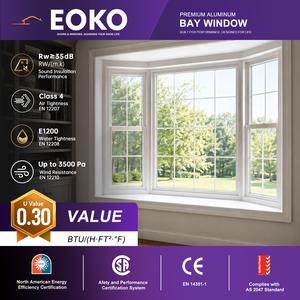 Thermal Break Aluminum Bay and Bow Windows