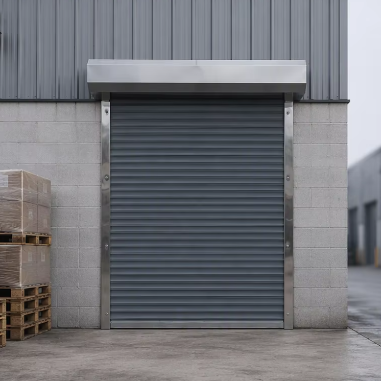 Scene presentation of aluminum roller shutter door