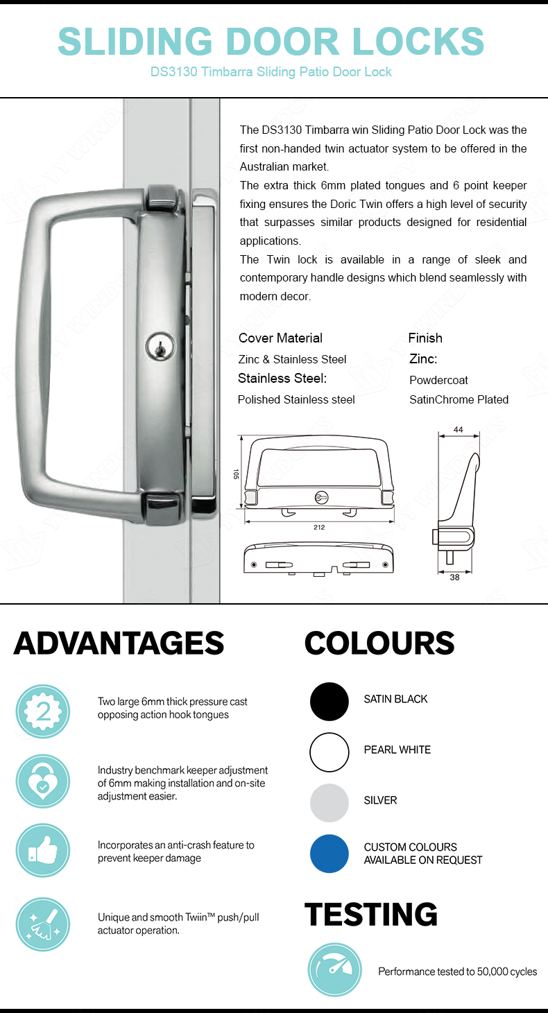 Aluminum Sliding Door Profile