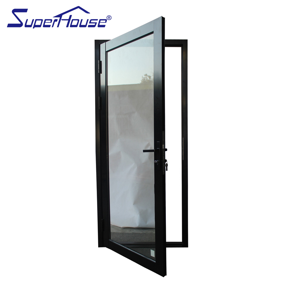 Aluminium hinged door showcase