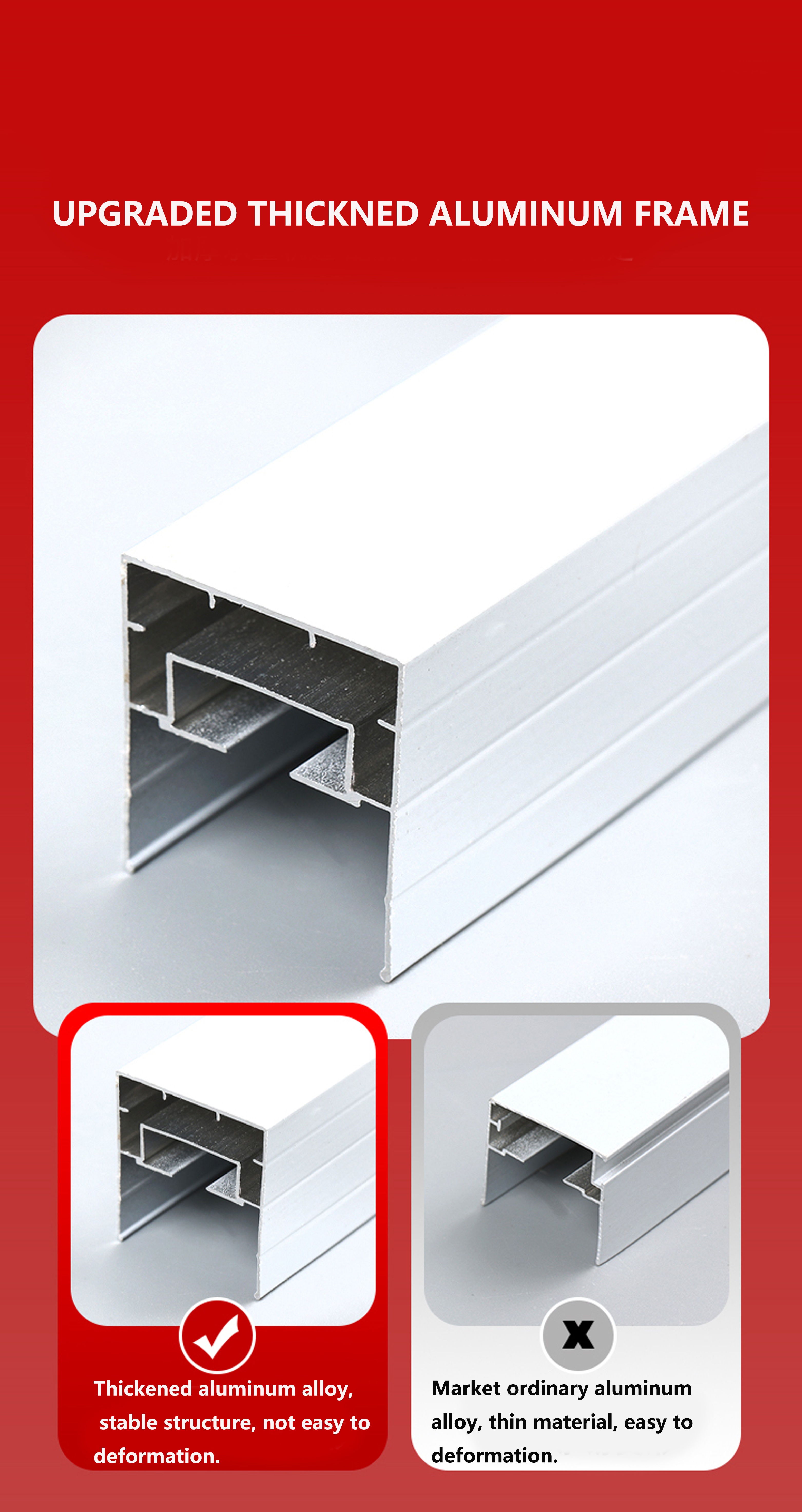 Customized Aluminum Frame Detachable Honeycomb Blind Sliding Door for Kitchen Living Room Partition Door