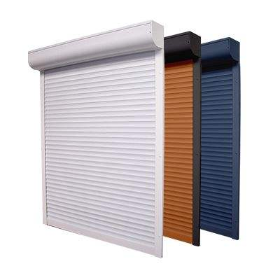 High Quality Aluminum Alloy Roller Shutter Door Electric / Manual for Garage Warehouse