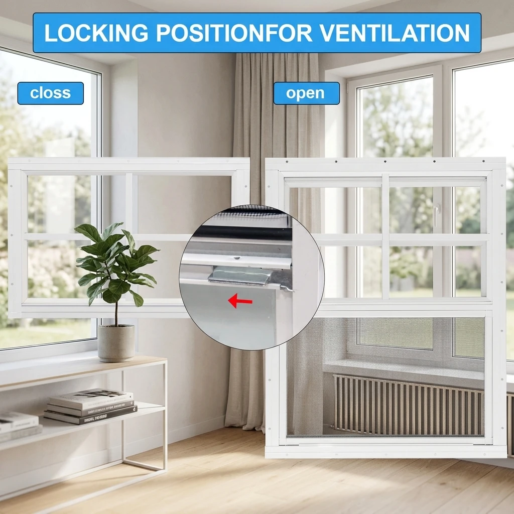 Aluminum Frame aluminum window High Quality replacement window for Dog House Tempered Glass Garden Building