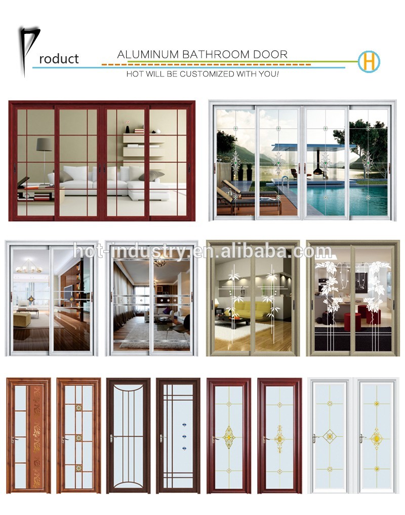 High Quality Exterior Aluminum Sliding Glass Patio French Door From China Factory