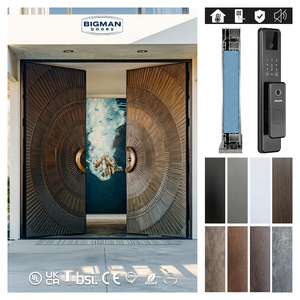 Australia Modern Villa Aluminum Security Door