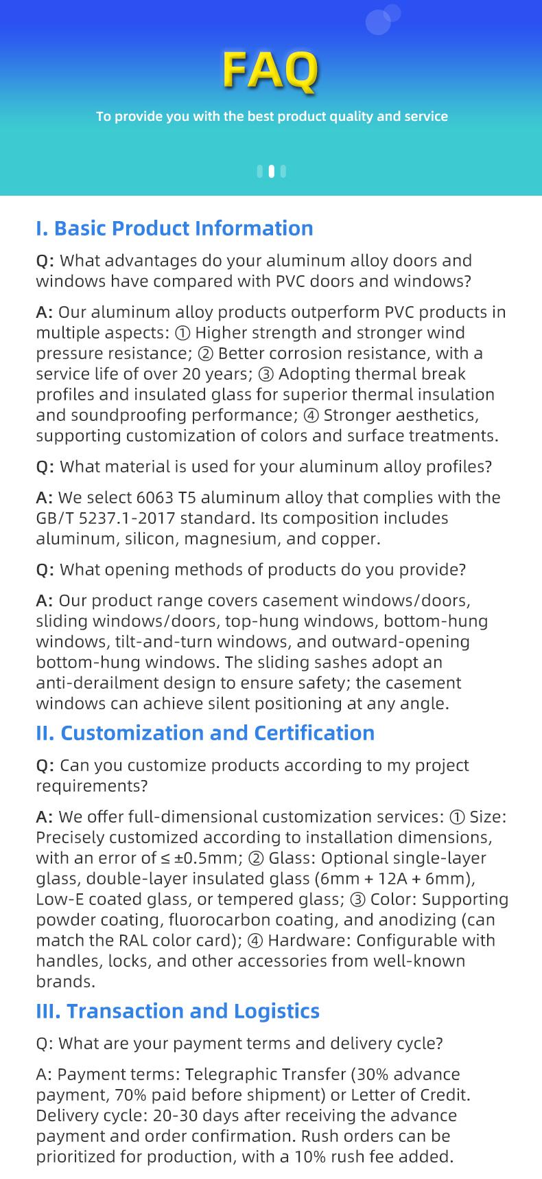 FAQ Overview