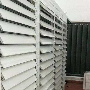 Outdoor Automatic Louver Jalousie Window