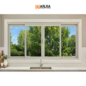 Certified Aluminium French Sliding Glass Windows