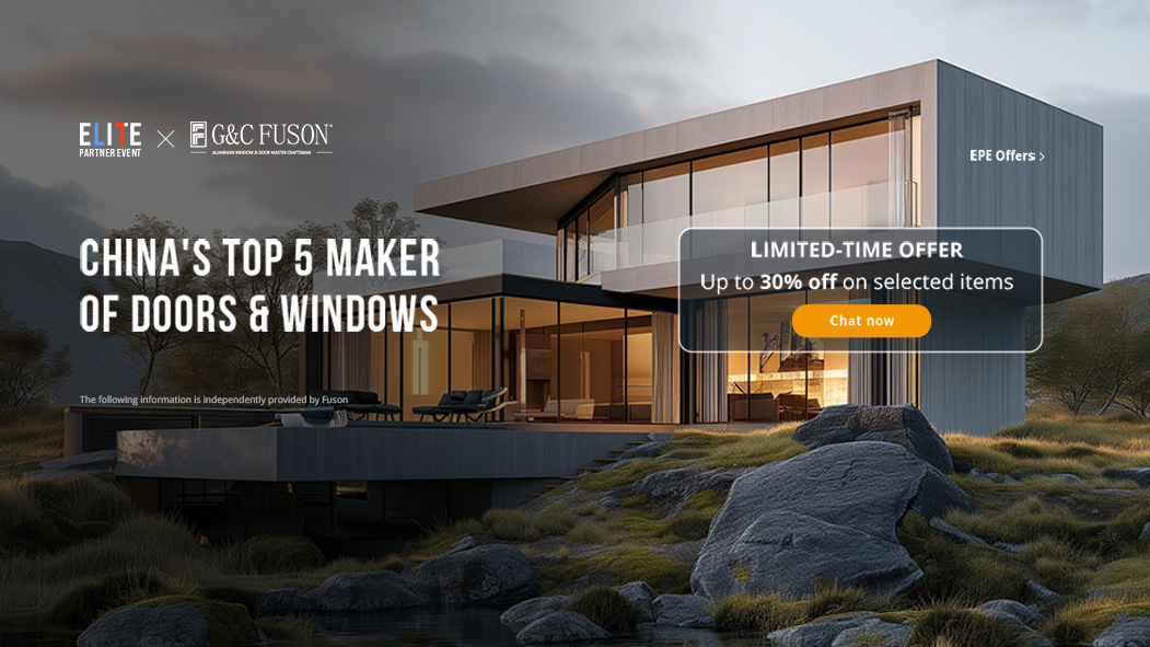 FUSON Sliding Doors and Windows Hero Image