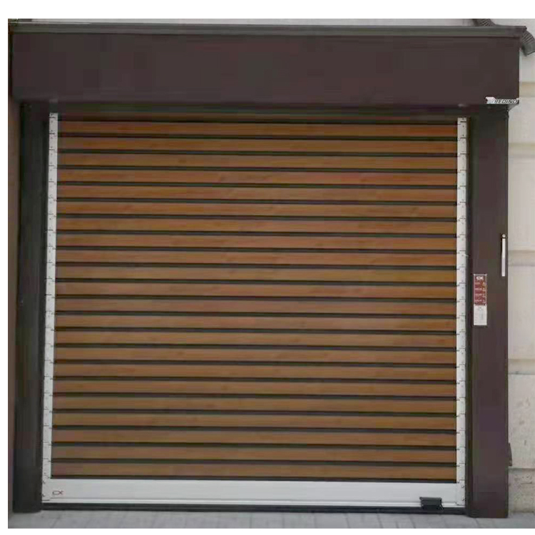 High Quality Remote Control Electric Automatic Aluminum Fast Hard Turbo Doors for Warehouse