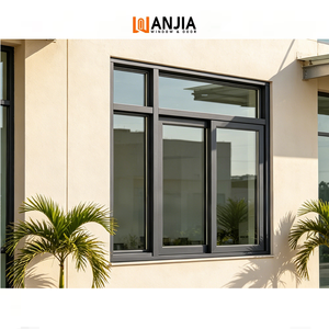 Slim Narrow Frame Aluminum Sliding Window