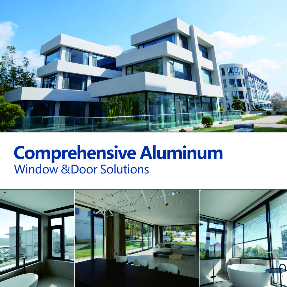 RG65 Free Sample Modern Customized Double Glazed Aluminum Casement Windows Folding Screen Horizontal Heat Insulation for As2047