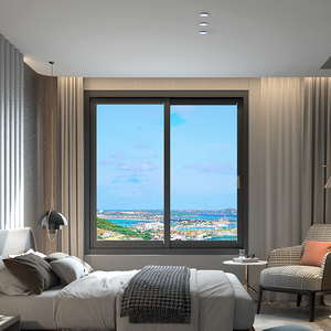 Australia Standard AS2047 Double Glass Aluminium Window Sliding Windows With Vent