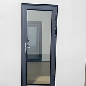 Modern Double Swing Aluminum Casement Door