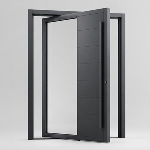 Luxury Oversized Heat Insulation Aluminum Pivot Entrance Door