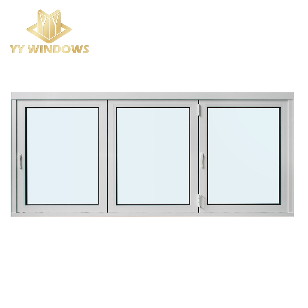 High Quality Bi Folding Sliding Double Glazed Modern House Using Aluminum Windows