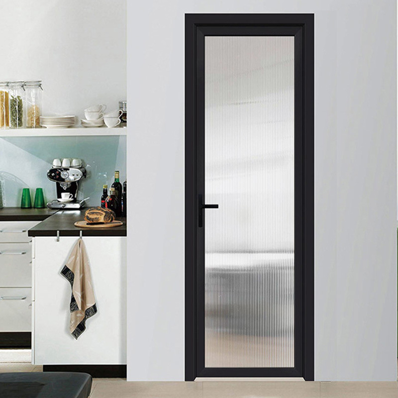 Aluminum Alloy Bathroom Glass Door Sliding Shower Room Door for Wet Room
