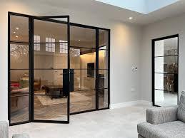 Standard Certified Modern Aluminum Glass Fire Door Finished Surface for Hotels Hospitals Outdoor Use Commercial Fire Prevention
