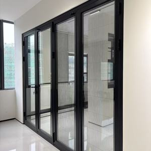 DERCHI Modern Aluminum Sliding Glass Door Soundproof and Windproof