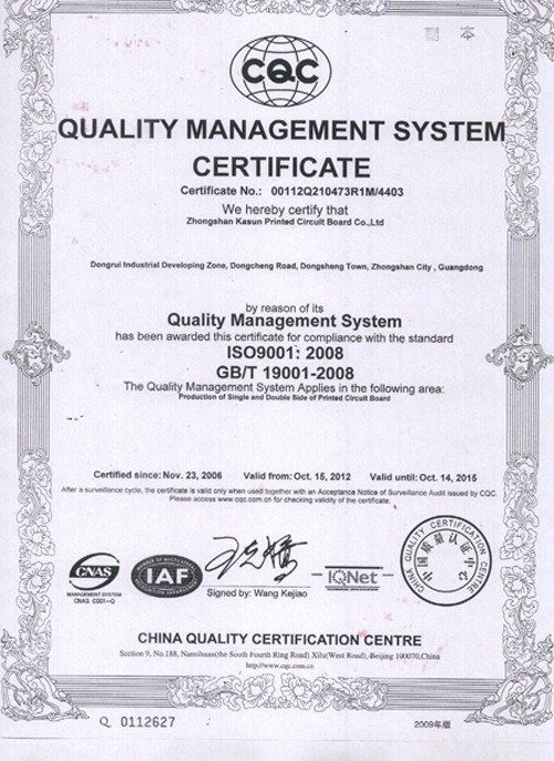 Certification 2