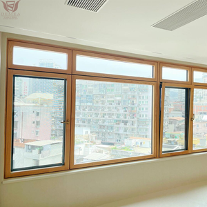 Custom Soundproof Aluminum Clad Wood Casement Window