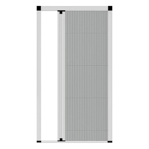 Modern Aluminum Frame Invisible Folding Pleated Mesh Sliding Door