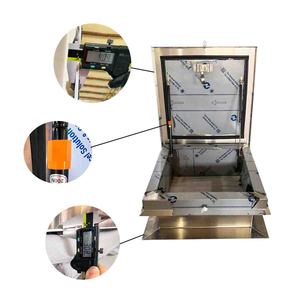 Aluminum Roof Hatches Doors 24x24inch 28x28inch 30x30inch Custom Size