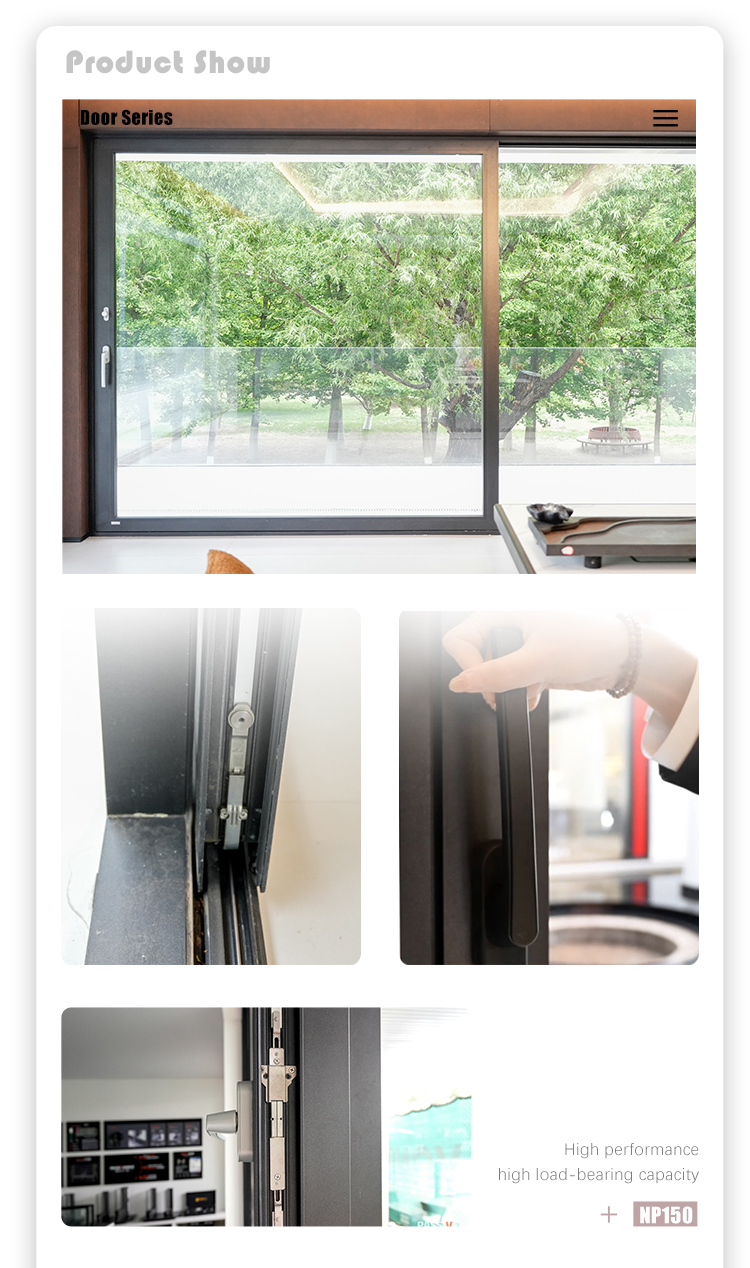 Thermal Break Aluminum Sliding System